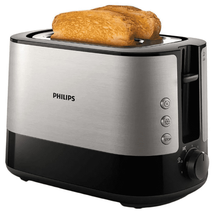 Тостер PHILIPS HD2635/90 950Вт серебристый, Нидерланды